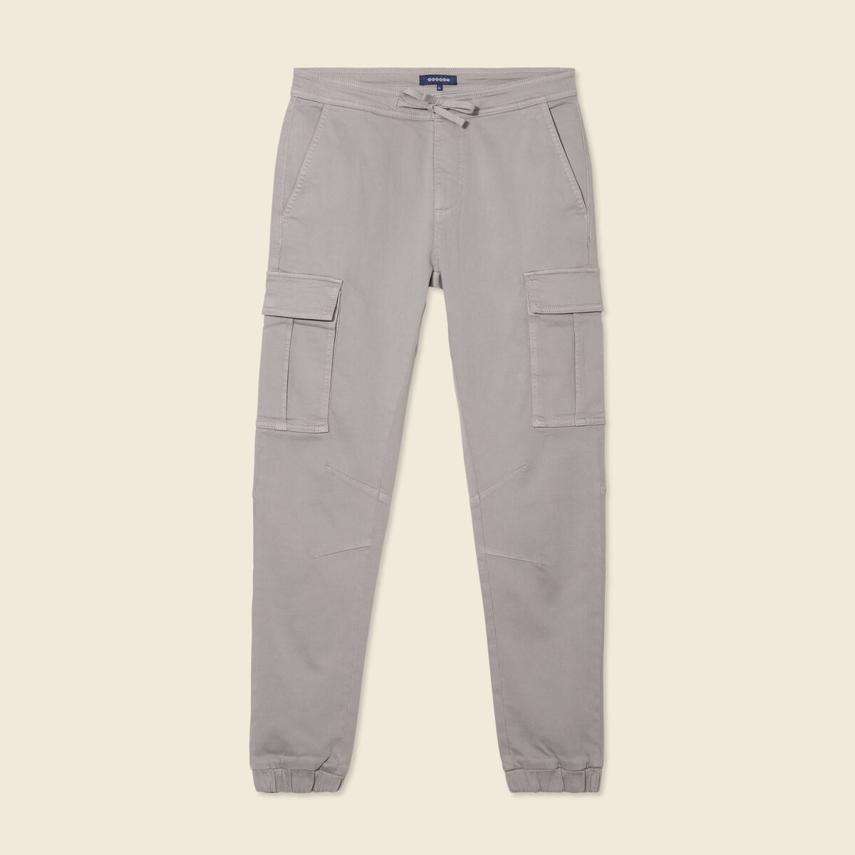 Pantalon battle bas resserré gris homme