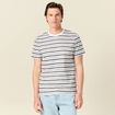 T-shirt manches courtes ecru homme