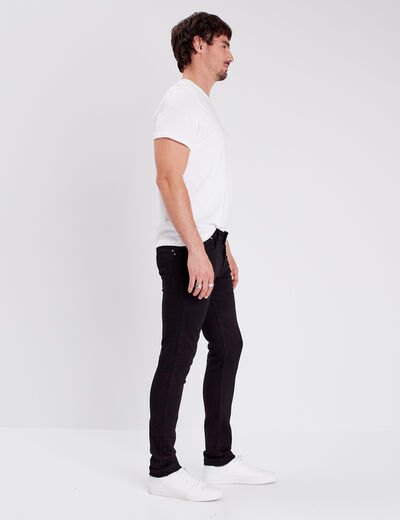 Jeans slim denim noir homme
