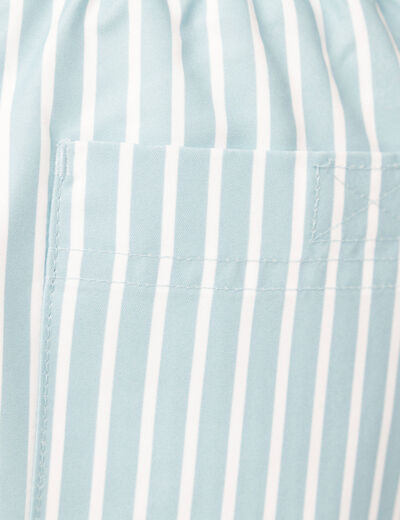 Short de bain bleu gris homme