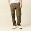Cargo battle longueur 32 vert kaki homme