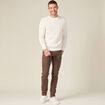 Jeans slim taupe homme