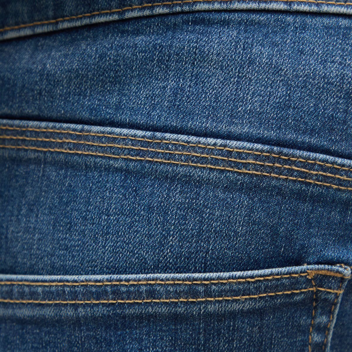 Jeans straight 5 poches denim stone homme