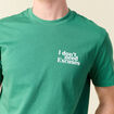 T-shirt en coton vert homme