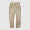 Jeans straight longueur 32 denim vert kaki homme
