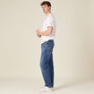 Jeans regular 5 poches denim double stone homme