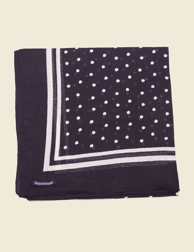 Foulard blanc femme