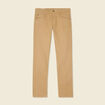 Jeans straight longueur 34 denim beige homme