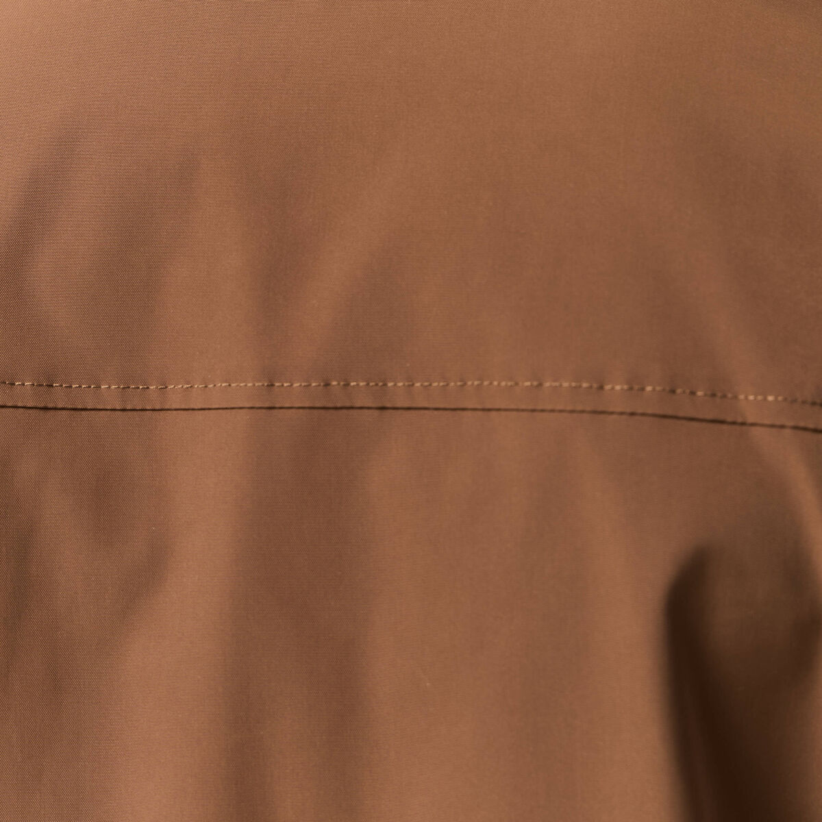 Blouson zipp&eacute; col montant marron homme