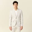 Veste blazer cintré sable homme