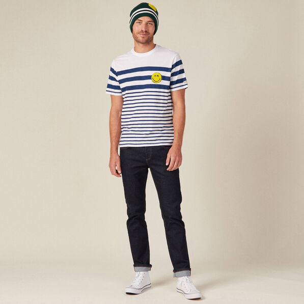t shirt smileyworld ecru homme T-shirt SmileyWorld ecru homme