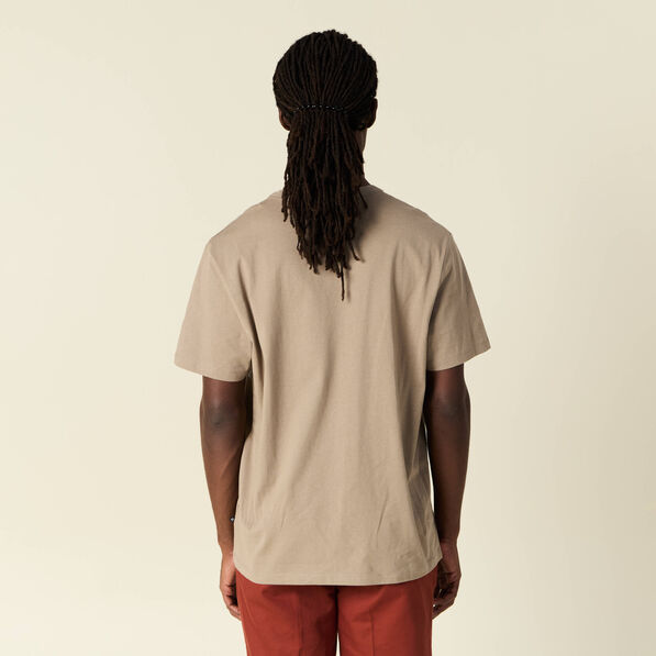 T-shirt éco-responsable sable homme