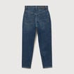 Jeans mom 7/8&egrave;me bleu femme