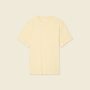 t shirt manches courtes jaune homme T-shirt manches courtes jaune homme
