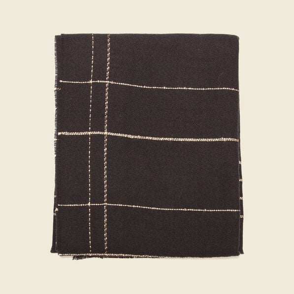 echarpe avec fils metallises noir femme Écharpe avec fils métallisés noir femme