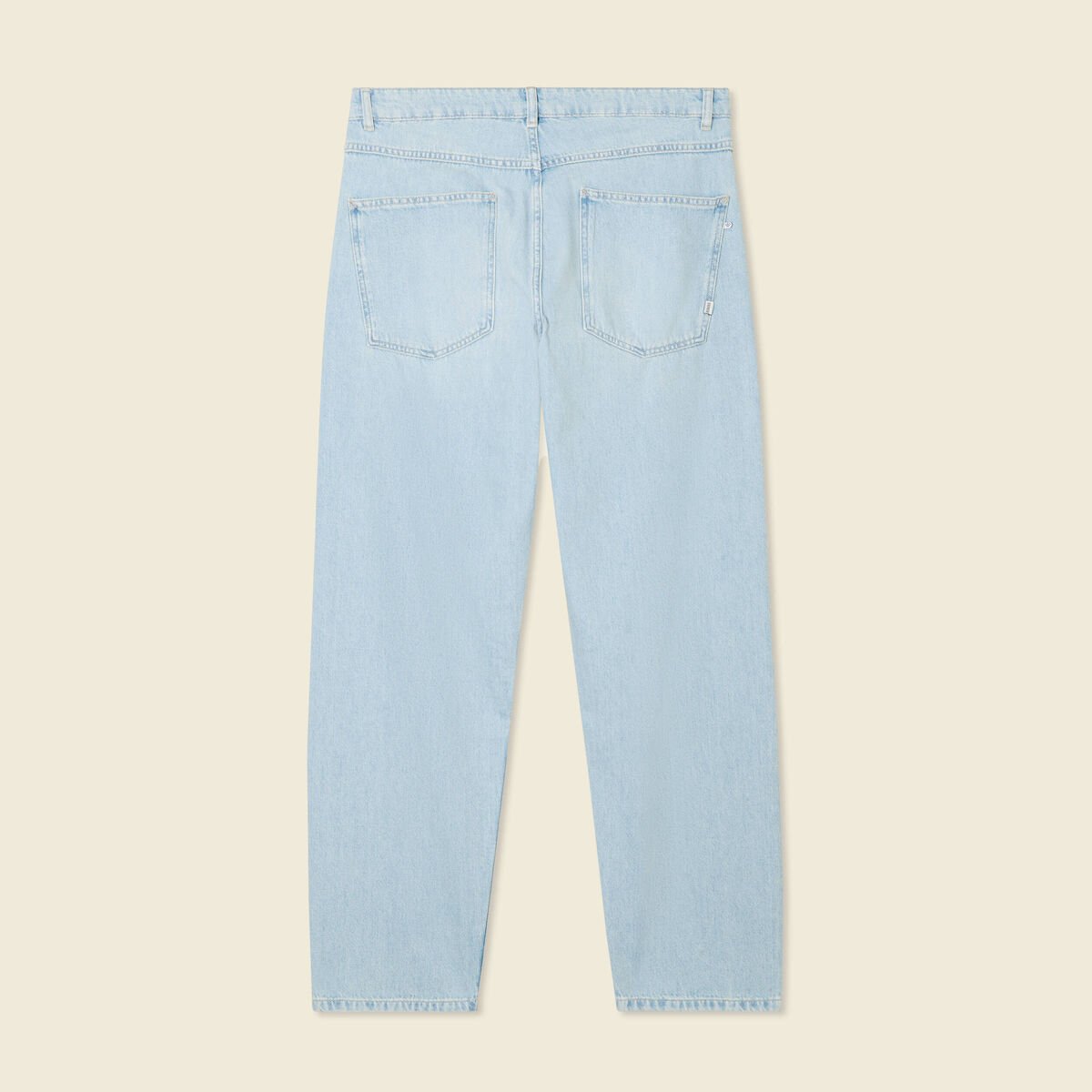 Jeans chino relax denim bleach homme