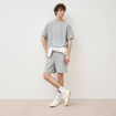 Short gris homme