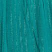 Robe longue droite fluide vert canard femme