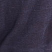 T-shirt droit col rond manches courtes bleu marine femme