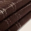 &Eacute;charpe fluide marron fonc&eacute; femme