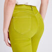 Pantacourt magique Le L&eacute;ger coupe droite vert olive femme
