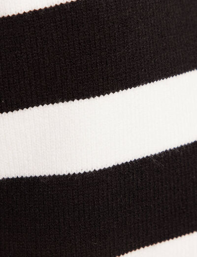 Pull sans manches noir femme