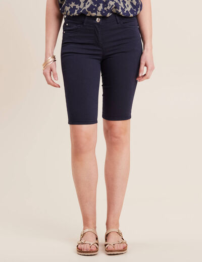 Bermuda magique le Léger bleu marine femme
