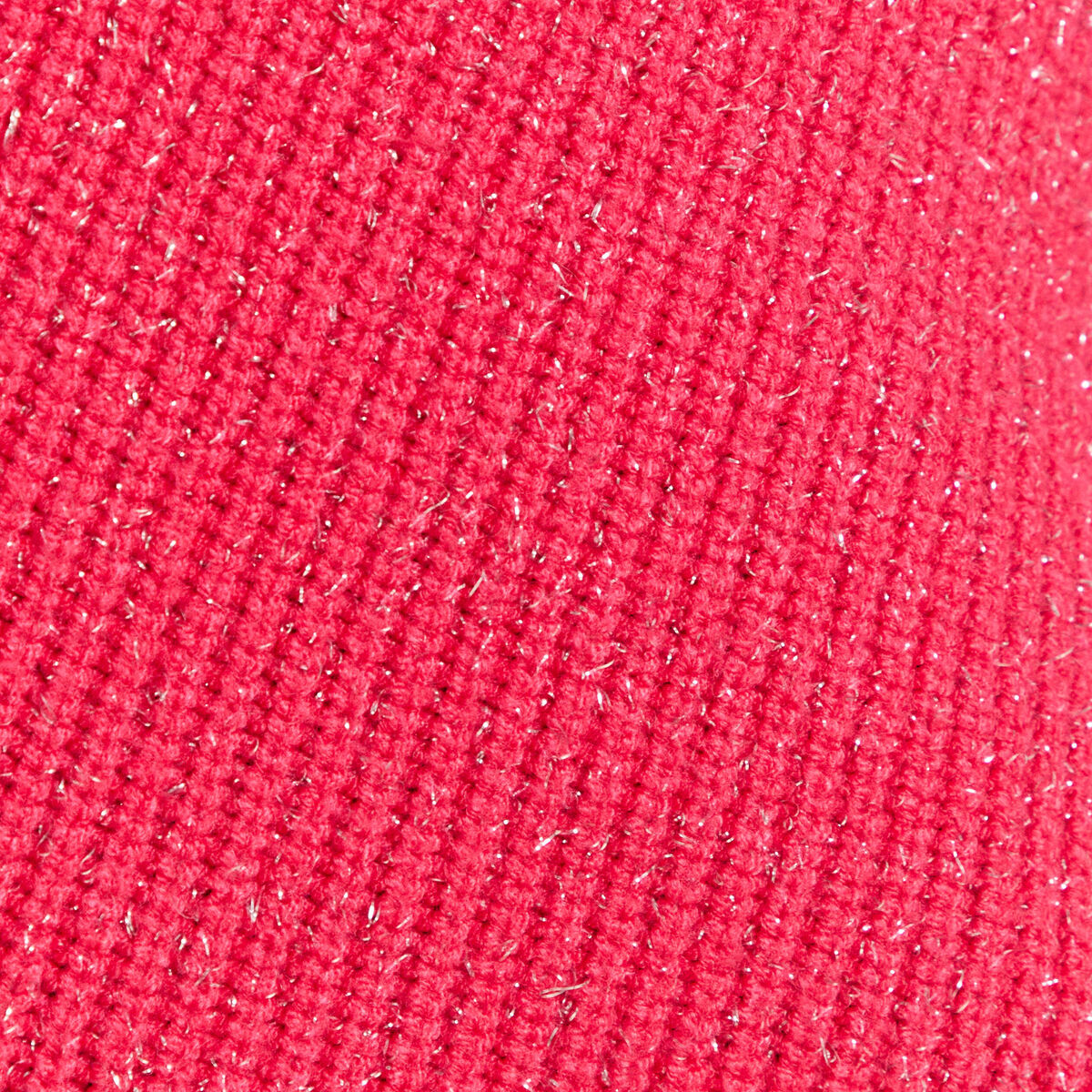 Pull manches longues rose framboise femme