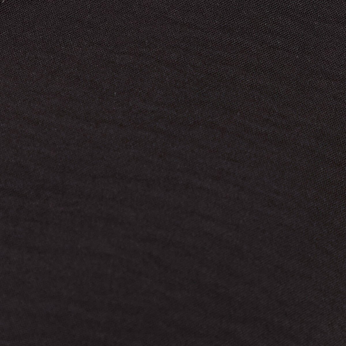 Robe évasée manches courtes noir femme