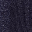 Gilet manches longues brillant bleu marine femme