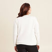 T-shirt manches longues ecru femme