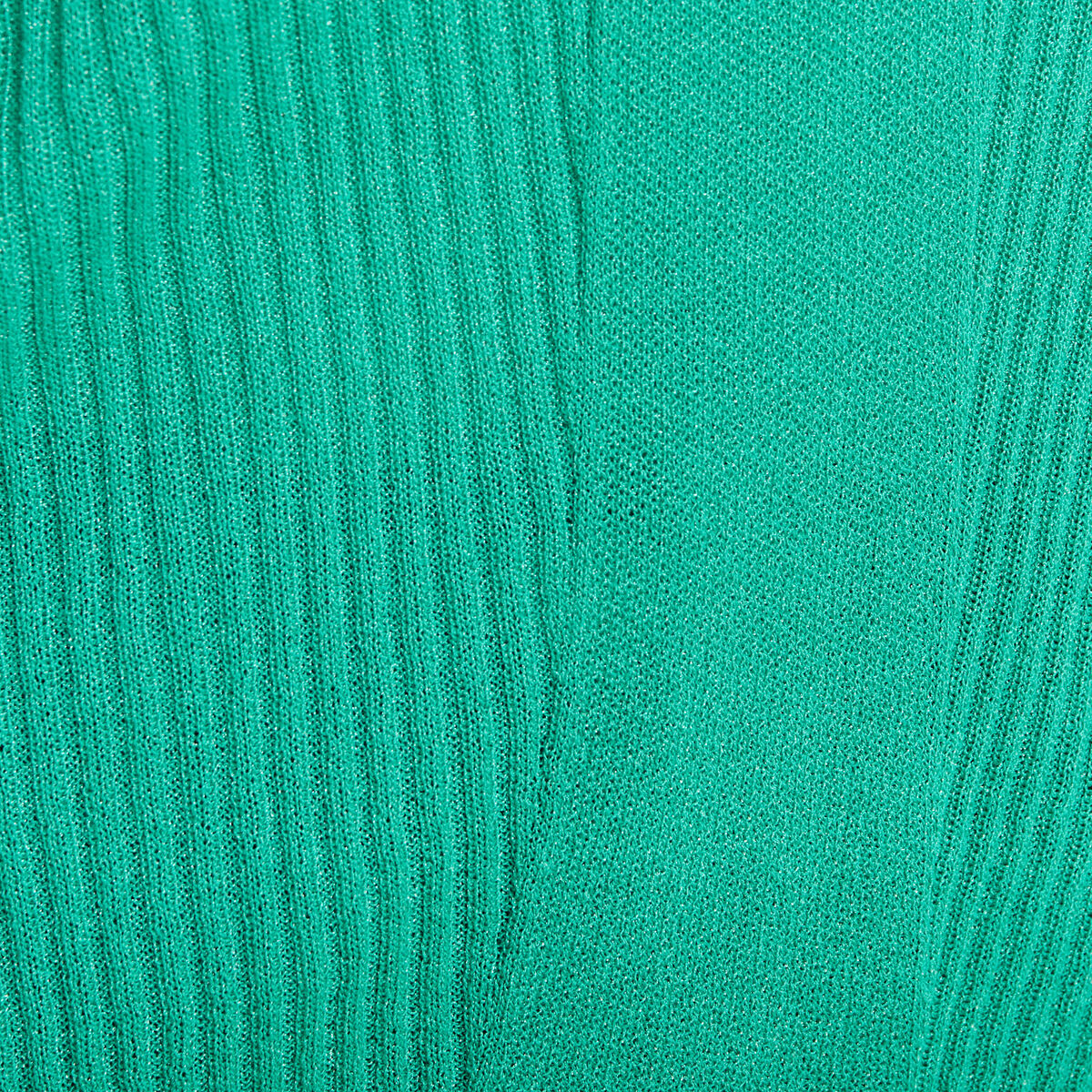 Pull &agrave; manches courtes vert turquoise femme