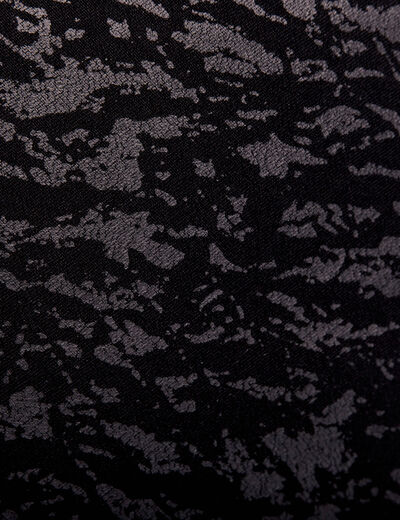 Pantalon tregging 7/8ème noir femme