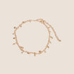 Ceinture chaine couleur or femme