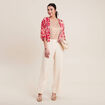 Kimono imprimé rose fushia femme