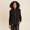 Manteau 3 en 1 col montant doubl&eacute; vert kaki femme