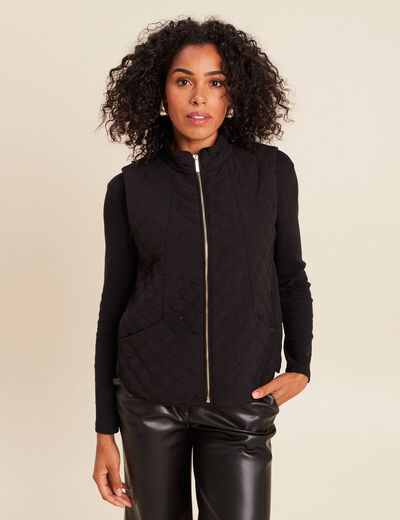 Manteau 3 en 1 col montant doubl&eacute; vert kaki femme