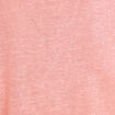 Débardeur bretelles larges rose corail femme
