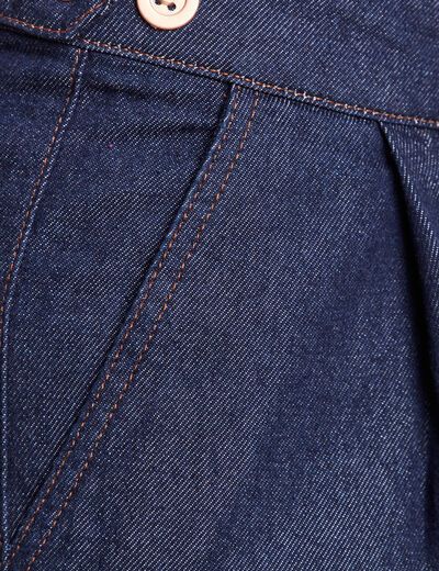 Pantalon denim brut femme