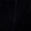 Pantalon large velours noir femme
