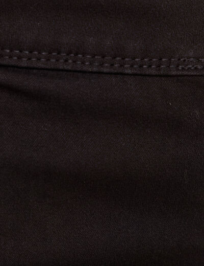 Pantalon bootcut à pont noir femme