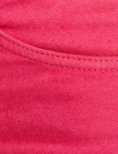 Pantalon léger taille standard 7/8ème rose fushia femme