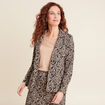 Veste esprit tailleur noir femme