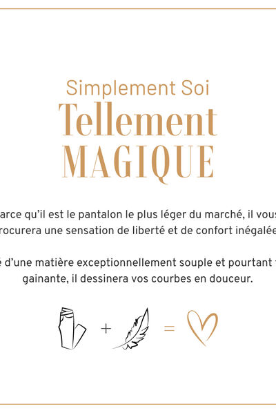 Pantalon léger taille basculée long denim double stone femme