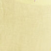 Pantalon coupe chino en lin ceintur&eacute; jaune clair femme