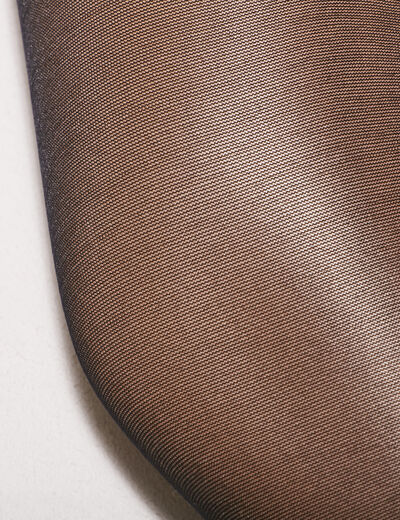 Collants effet ventre plat noir femme