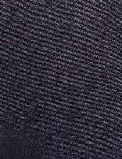 Pantalon large taille haute denim stone femme