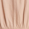 Veste droite boutonnée sable femme