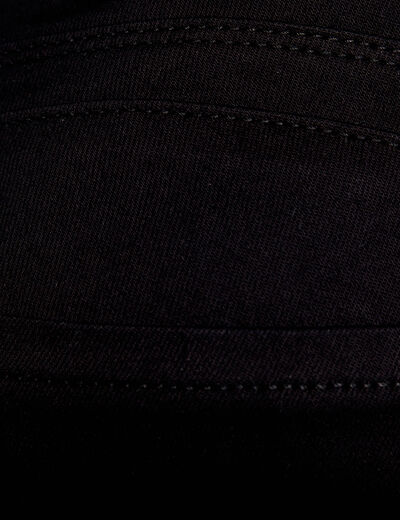 Jean magique ajusté taille standard noir femme