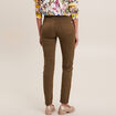 Pantalon magique ajusté taille standard vert olive femme